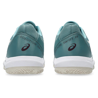 Men's Solution Swift FF 2 Tennis Shoes Foggy Teal and Oatmeal,Footwear,Asics,,,Tennis Express,1041A466_403-4