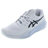 Men's GEL-Resolution X Tennis Shoes White and Black-Footwear-Asics-1041A481-100S25-Tennis Express