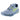 Men's GEL-Resolution X Tennis Shoes Grey Blue and Pistachio
