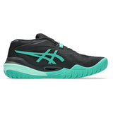 Men's GEL-Resolution X Tennis Shoes Black and Aurora Green-Footwear-Asics-1041A481_003S26-2-Tennis Express
