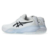 Men's GEL-Resolution X Tennis Shoes White and Black-Footwear-Asics-1041A481_100_2-Tennis Express