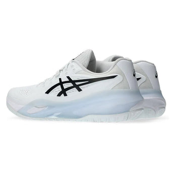 Men's GEL-Resolution X Tennis Shoes White and Black-Footwear-Asics-1041A481_100_2-Tennis Express