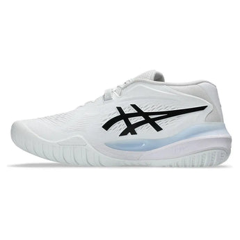 Men's GEL-Resolution X Tennis Shoes White and Black-Footwear-Asics-1041A481_100_5-Tennis Express