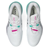 Men's GEL-Resolution X Tennis Shoes White and Aurora Green-Footwear-Asics-1041A481_103S26-3-Tennis Express