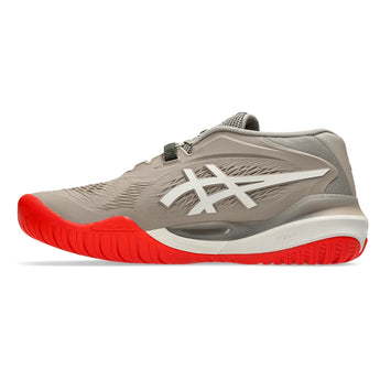 Men's GEL-Resolution X Tennis Shoes Greige and Soft Oat,Footwear,Asics,,,Tennis Express,1041A481_200-1
