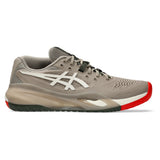 Men's GEL-Resolution X Tennis Shoes Greige and Soft Oat,Footwear,Asics,,,Tennis Express,1041A481_200-2