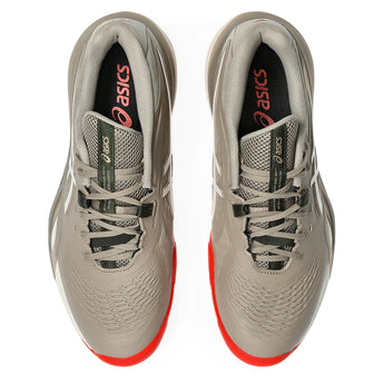 Men's GEL-Resolution X Tennis Shoes Greige and Soft Oat,Footwear,Asics,,,Tennis Express,1041A481_200-3