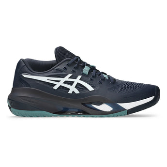 Men's GEL-Resolution X Tennis Shoes Midnight and White,Footwear,Asics,,,Tennis Express,1041A481_403-1