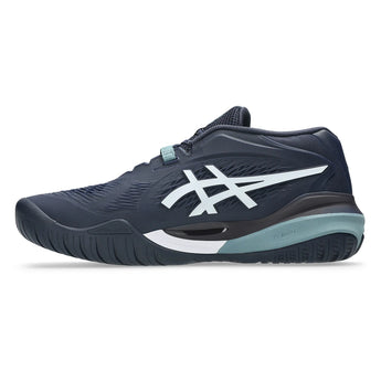 Men's GEL-Resolution X Tennis Shoes Midnight and White,Footwear,Asics,,,Tennis Express,1041A481_403-2