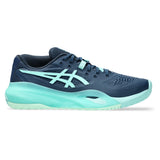 Men's GEL-Resolution X Tennis Shoes Night Sky and Illuminate Mint,Footwear,Asics,,,Tennis Express,1041A481_404-1