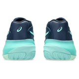 Men's GEL-Resolution X Tennis Shoes Night Sky and Illuminate Mint,Footwear,Asics,,,Tennis Express,1041A481_404-4