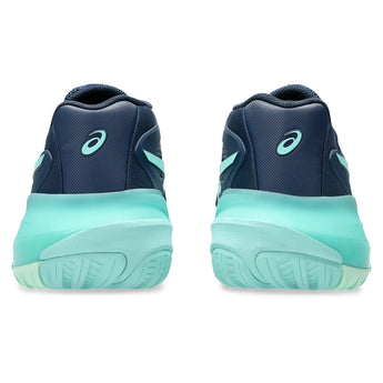 Men's GEL-Resolution X Tennis Shoes Night Sky and Illuminate Mint,Footwear,Asics,,,Tennis Express,1041A481_404-4