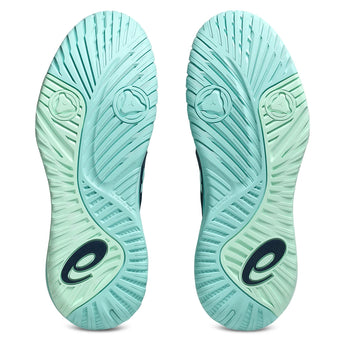 Men's GEL-Resolution X Tennis Shoes Night Sky and Illuminate Mint,Footwear,Asics,,,Tennis Express,1041A481_404-6