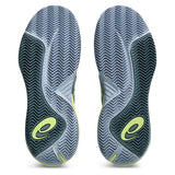 Men's CLAY Court GEL-Resolution X Tennis Shoes Grey Blue and Pistachio,Footwear,Asics,,,Tennis Express,1041A485-402U26-5