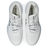 Men's GEL-Resolution X Clay Tennis Shoes White and Black-Footwear-Asics-1041A485_100_5-4-[Sku]-Tennis Express