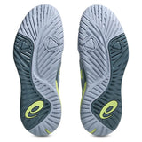 Men's GEL-Resolution X 2E Width Tennis Shoes Grey Blue and Pistachio,Footwear,Asics,,,Tennis Express,1041A487-402U26-5
