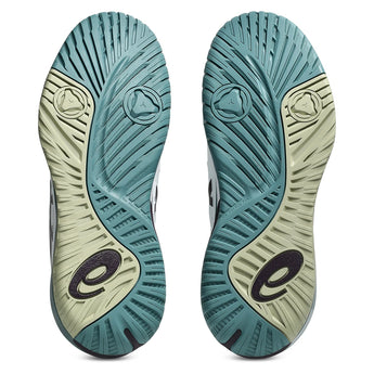 Men's GEL-Resolution X Wide Tennis Shoes White and Dark Aubergine,Footwear,Asics,,,Tennis Express,1041A487_104-6
