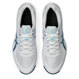 Men's Game FF Pickleball Shoes White and Mako Blue,Footwear,Asics,,,Tennis Express,1041A488-102F26-3