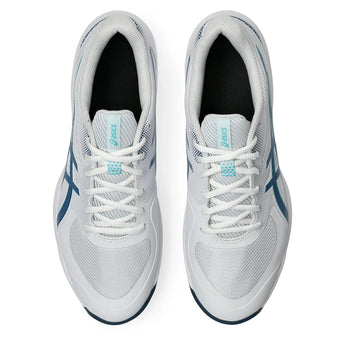Men's Game FF Pickleball Shoes White and Mako Blue,Footwear,Asics,,,Tennis Express,1041A488-102F26-3