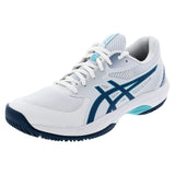 Men's Game FF Pickleball Shoes White and Mako Blue,Footwear,Asics,White/Mako Blue,6,Tennis Express,1041A488-102F26copy