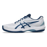Men's Game FF Pickleball Shoes White and Twilight Blue-Footwear-Asics-1041A488_101S26-1-Tennis Express