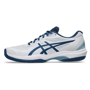 Men's Game FF Pickleball Shoes White and Twilight Blue-Footwear-Asics-1041A488_101S26-1-Tennis Express