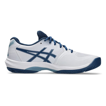 Men's Game FF Pickleball Shoes White and Twilight Blue-Footwear-Asics-1041A488_101S26-2-Tennis Express