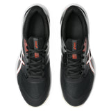 Men's Game FF Tennis Shoes Black and Cherry Tomato,Footwear,Asics,,,Tennis Express,1041A489_003-3