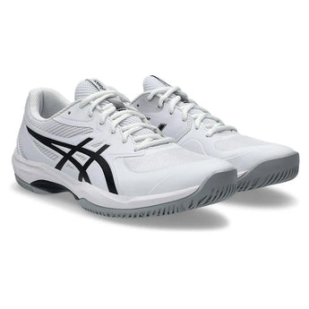 Men's Game FF Tennis Shoes White and Black-Footwear-Asics-1041A489_101-7-[Sku]-Tennis Express