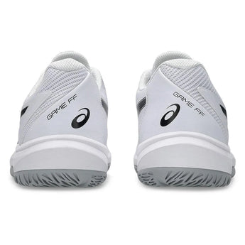 Men's Game FF Tennis Shoes White and Black-Footwear-Asics-1041A489_101_1-5-[Sku]-Tennis Express