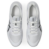 Men's Game FF Tennis Shoes White and Black-Footwear-Asics-1041A489_101_4-4-[Sku]-Tennis Express