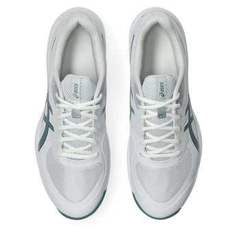 Men's Game FF Tennis Shoes White and Foggy Teal,Footwear,Asics,,,Tennis Express,1041A489_105-3