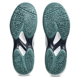 Men's Game FF Tennis Shoes White and Foggy Teal,Footwear,Asics,,,Tennis Express,1041A489_105-6