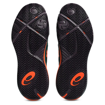 Men's GEL-Resolution X Padel Shoes Jewel Green and Energy Orange,Footwear,Asics,,,Tennis Express,1041A492_300F26-6