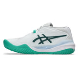 Men's GEL-Resolution X Omnicourt Tennis Shoes White and Dark Neptune-Footwear-Asics-1041A502_101S26-2-Tennis Express