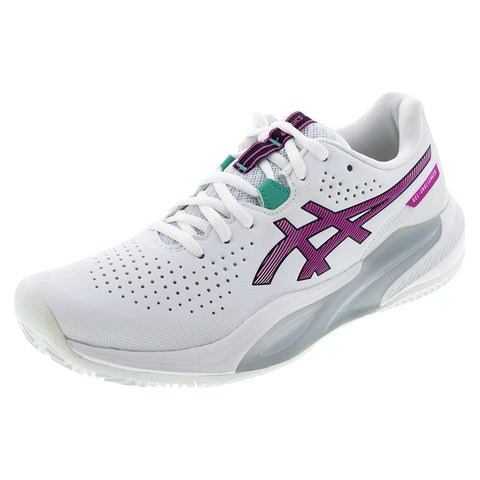 Men's CLAY Court GEL-Challenger 15 Tennis Shoes White and Digital
