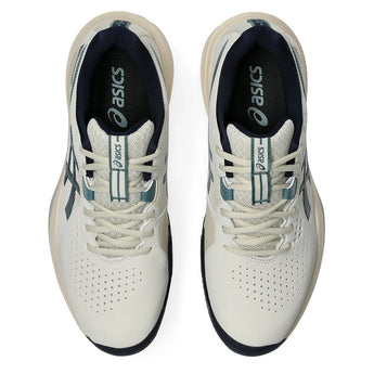 Men's CLAY Court GEL-Challenger 15 Tennis Shoes Oatmeal and Midnight,Footwear,Asics,,,Tennis Express,1041A508_250-3