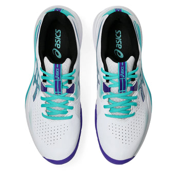 Men's GEL-Challenger 15 Tennis Shoes White and Sea Glass-Footwear-Asics-, [current_file_name-Tennis Express