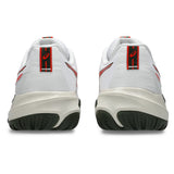 Men's GEL-Challenger 15 Tennis Shoes White and Cherry Tomato,Footwear,Asics,,,Tennis Express,1041A510_104-5