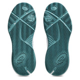 Men's GEL-Challenger 15 Padel Shoes White and Misty Pine-Footwear-Asics-1041A511-101S26-5-Tennis Express