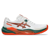 Men's GEL-Challenger 15 Padel Shoes White and Energy Orange,Footwear,Asics,,,Tennis Express,1041A511_102F26-1