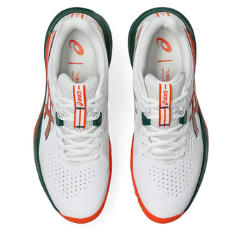 Men's GEL-Challenger 15 Padel Shoes White and Energy Orange,Footwear,Asics,,,Tennis Express,1041A511_102F26-3