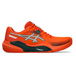 Men's GEL-Challenger 15 Padel Shoes Energy Orange and Jewel Green,Footwear,Asics,,,Tennis Express,1041A511_801F26-1