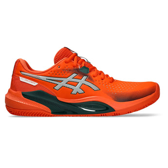 Men's GEL-Challenger 15 Padel Shoes Energy Orange and Jewel Green,Footwear,Asics,,,Tennis Express,1041A511_801F26-1