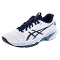 Men's Solution Speed FF 4 Tennis Shoes White and Midnight