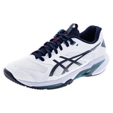 Men's Solution Speed FF 4 Tennis Shoes White and Midnight,Footwear,Asics,White/Midnight,6,Tennis Express,1041A532-102F26copy_a0a8525f-3cf5-407e-a37b-be47fe322038