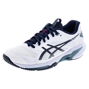 Men's Solution Speed FF 4 Tennis Shoes White and Midnight,Footwear,Asics,White/Midnight,6,Tennis Express,1041A532-102F26copy_a0a8525f-3cf5-407e-a37b-be47fe322038