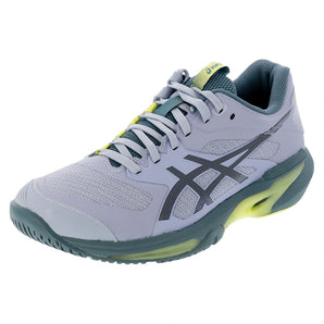 Men's Solution Speed FF 4 Tennis Shoes Grey Blue and Ironclad,Footwear,Asics,6,GREY_BLUE/IRONCLAD,Tennis Express,1041A532-400U26copy