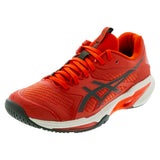 Men's Solution Speed FF 4 Tennis Shoes Cherry Tomato and Vintage Khaki,Footwear,Asics,Cherry Tomato/Vintage Khaki,6,Tennis Express,1041A532-800F26copy