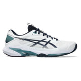 Men's Solution Speed FF 4 Tennis Shoes White and Midnight,Footwear,Asics,,,Tennis Express,1041A532_102-2